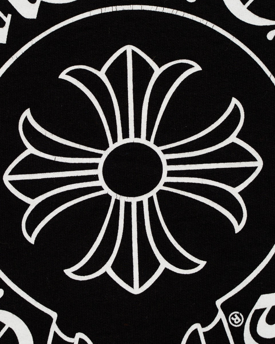 Chrome Hearts London Exclusive Horseshoe logo black hoodie