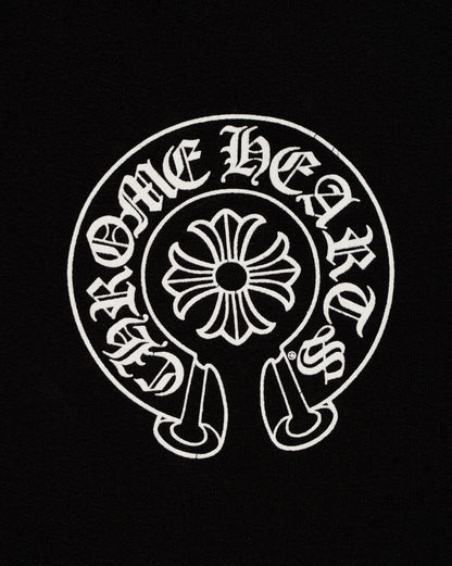 Chrome Hearts London Exclusive Horseshoe logo black hoodie Chrome Hearts