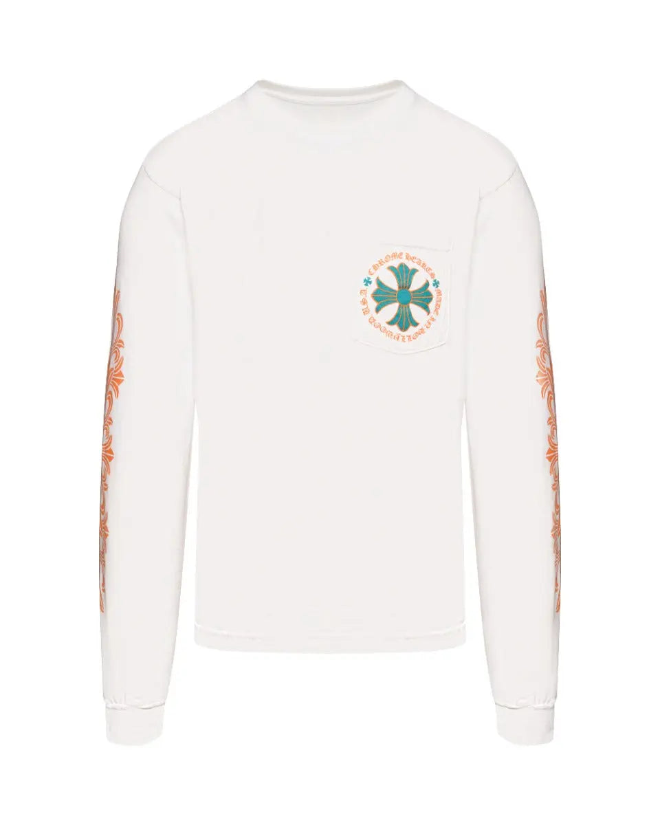 Chrome Hearts Miami Art Basel exclusive floral long sleeve t-shirt