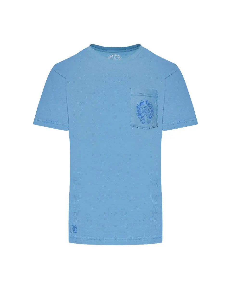 Chrome Hearts Miami exclusive horseshoe logo pocket t-shirt Chrome Hearts