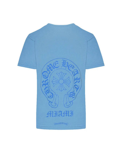 Chrome Hearts Miami exclusive horseshoe logo pocket t-shirt Chrome Hearts