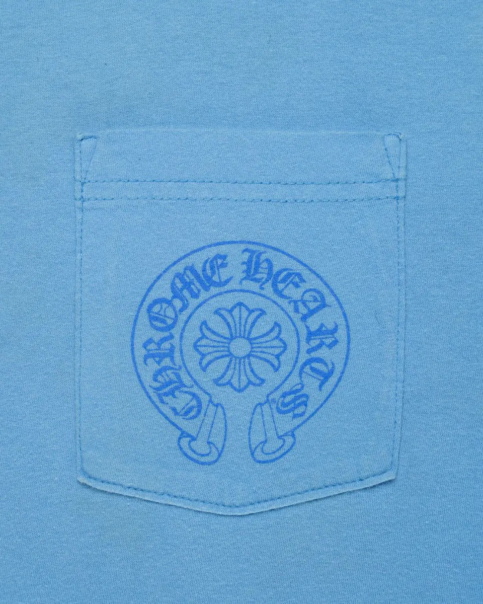 Chrome Hearts Miami exclusive horseshoe logo pocket t-shirt Chrome Hearts
