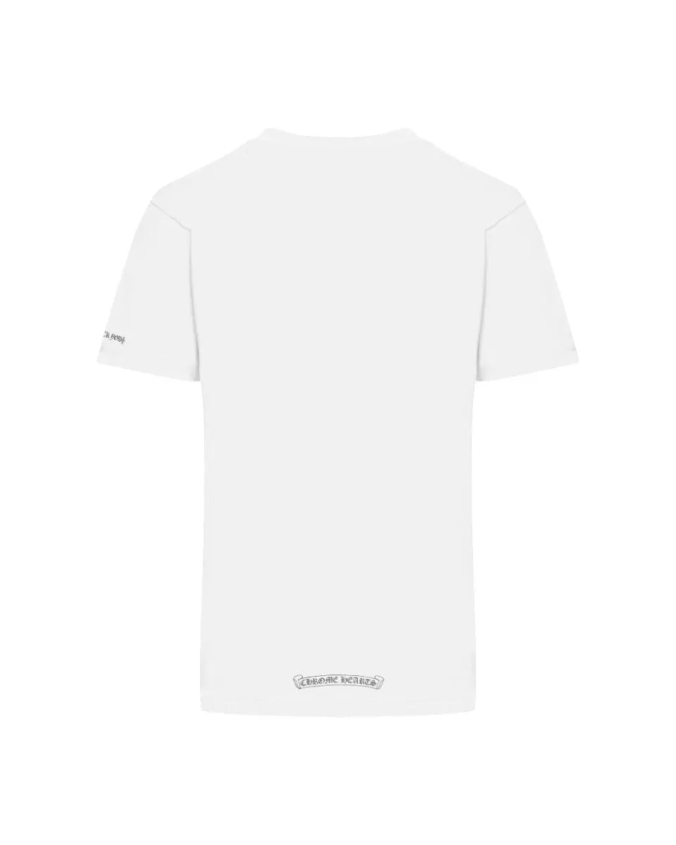 Chrome Hearts neck collar logo pocket t-shirt Chrome Hearts