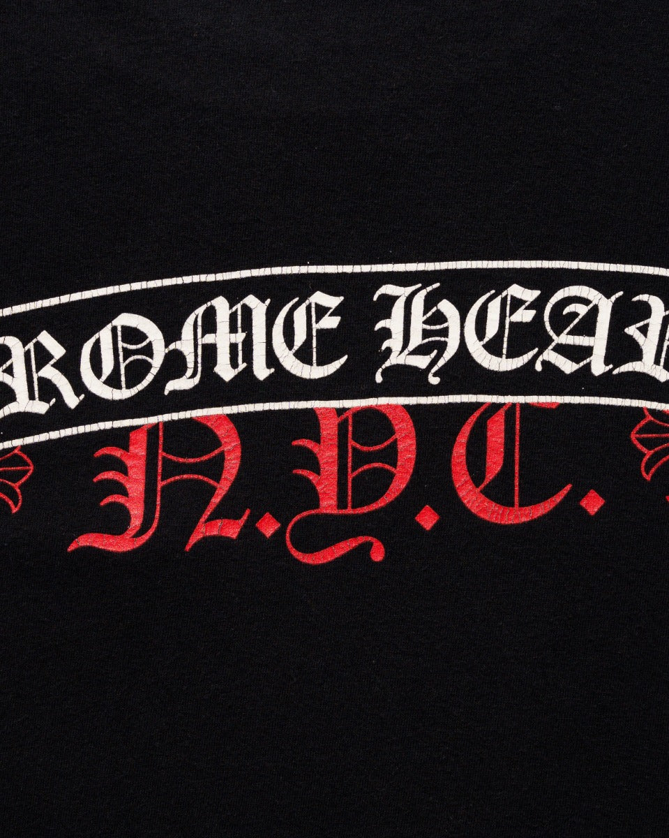 Chrome Hearts NYC Exclusive Scroll logo pocket t-shirt Chrome Hearts