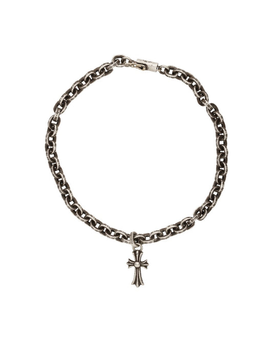 Chrome Hearts Paperchain Cross pendant bracelet Chrome Hearts