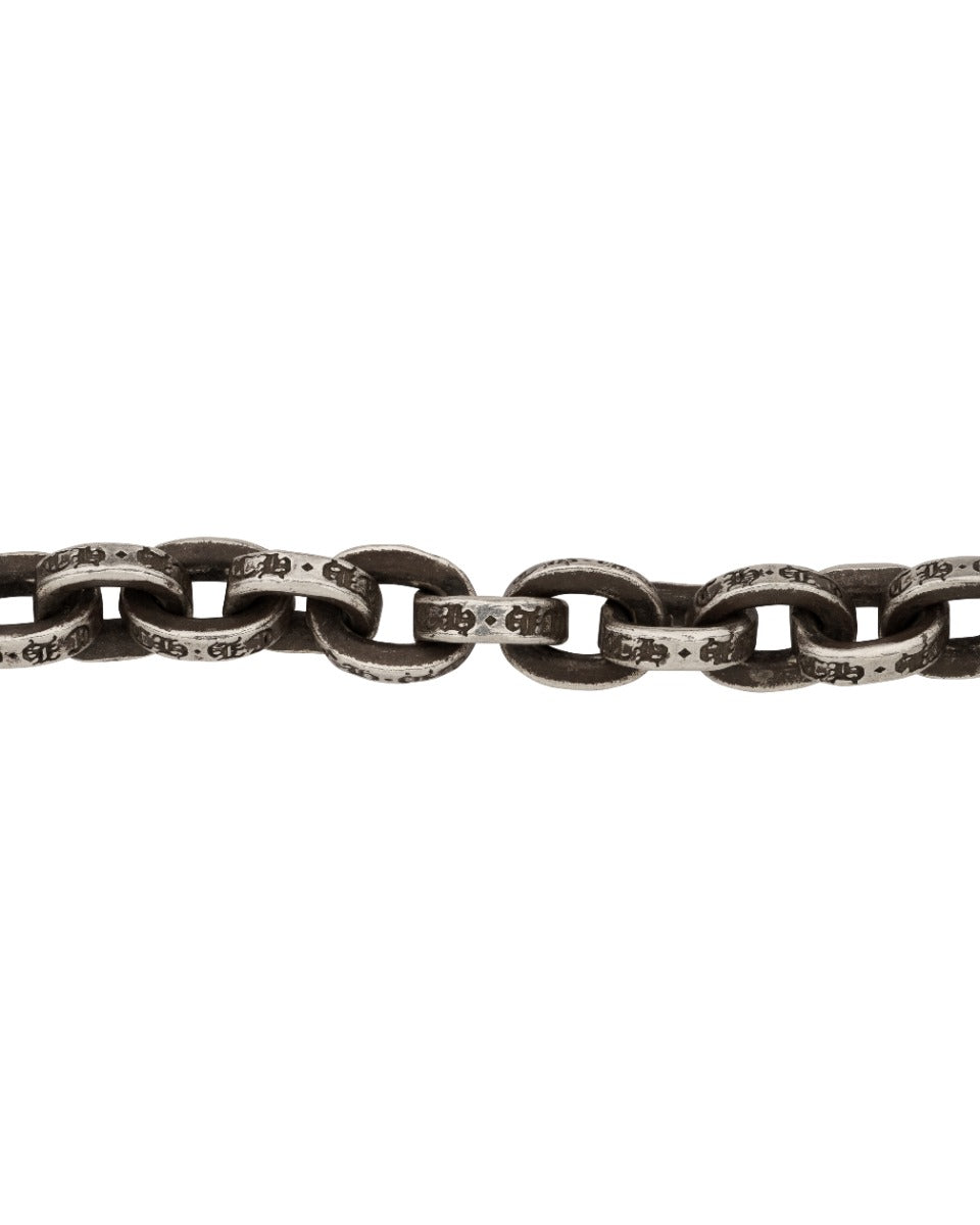 Chrome Hearts Paperchain Cross pendant bracelet