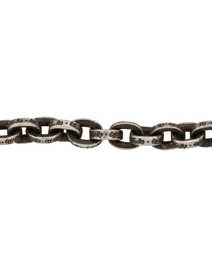 Chrome Hearts Paperchain Cross pendant bracelet Chrome Hearts