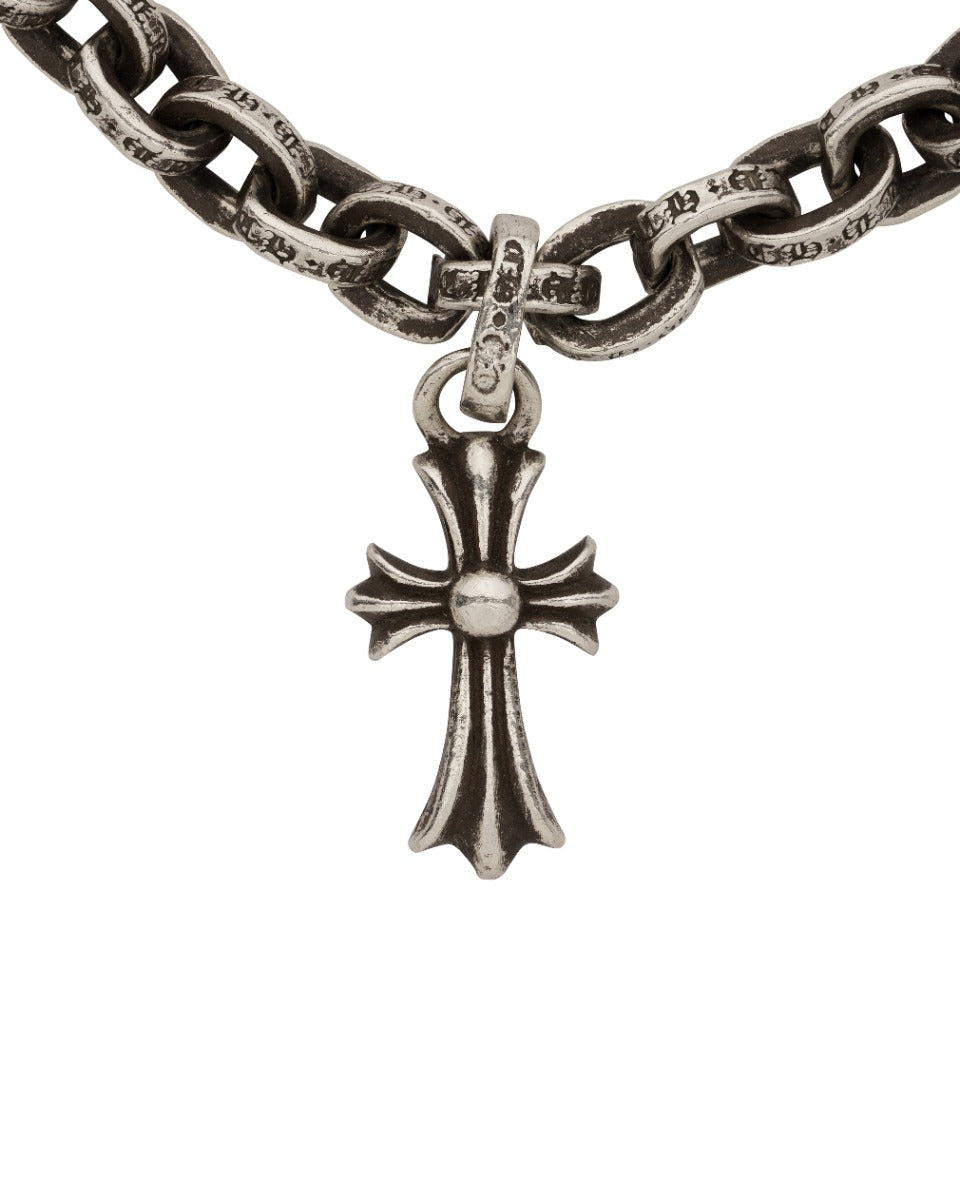 Chrome Hearts Paperchain Cross pendant bracelet