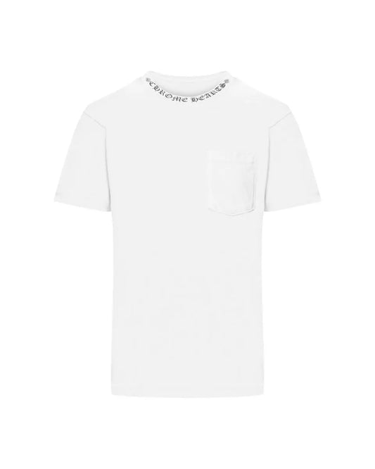 Chrome Hearts neck collar logo pocket t-shirt Chrome Hearts