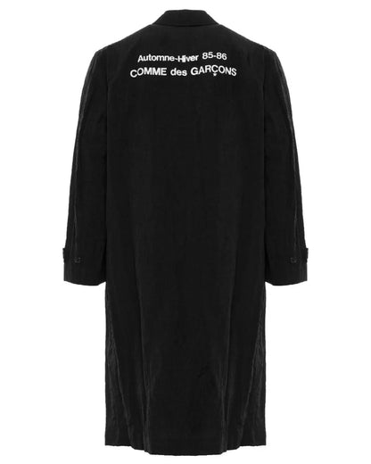 COMME des GARÇONS Automne-Hiver 85-86 staff lab coat COMME des GARÇONS