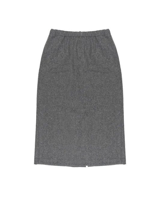 COMME des GARÇONS COMME des GARÇONS square wool grey skirt COMME des GARÇONS