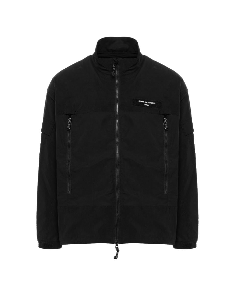 COMME des GARÇONS Homme Oxford paneled zip track jacket