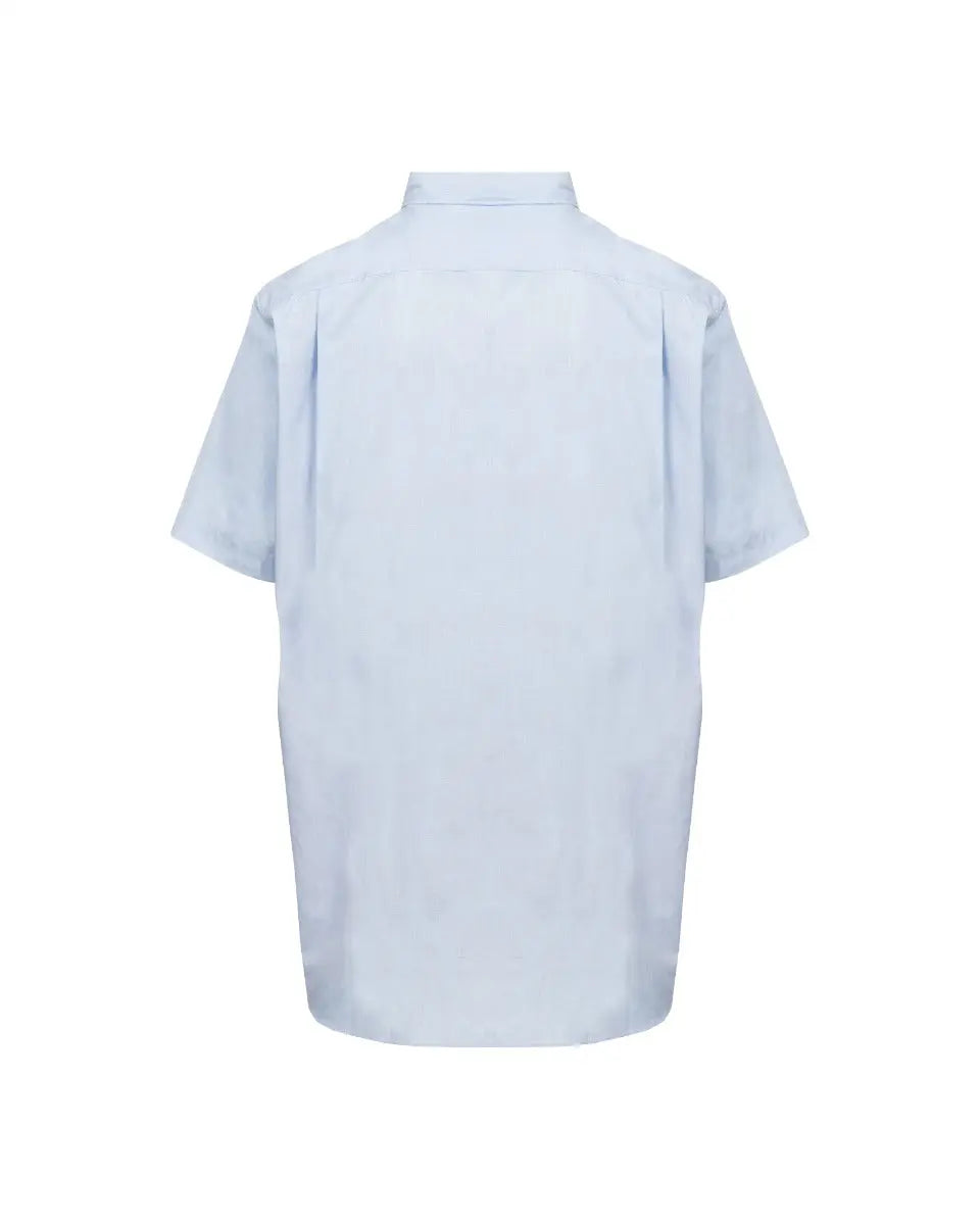 COMME des GARÇONS Homme Plus red roses short sleeve button-up shirt