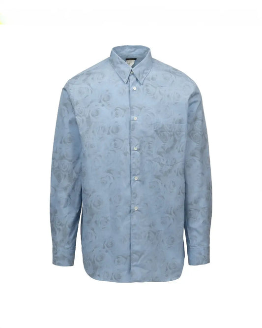 COMME des GARÇONS Homme Plus smoked roses button-up shirt COMME des GARÇONS