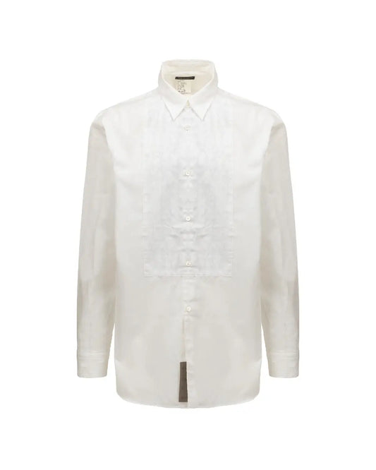COMME des GARÇONS Homme Plus tuxedo lapel button-up shirt COMME des GARÇONS