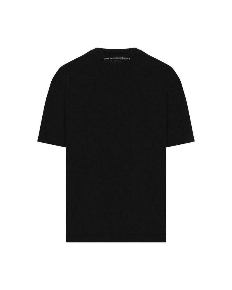 COMME des GARÇONS SHIRT neck logo t-shirt thumbnail