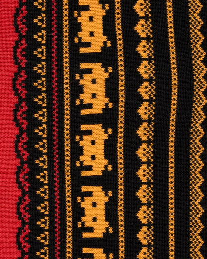 COMME des GARÇONS x Arne Carlos Swarovski crystal-emebellished knitted scarf COMME des GARÇONS