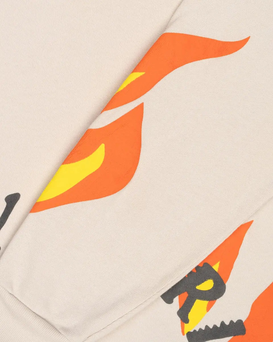 Kanye West Sunday Service "Holy Spirit" Choir Flame long sleeve t-shirt
