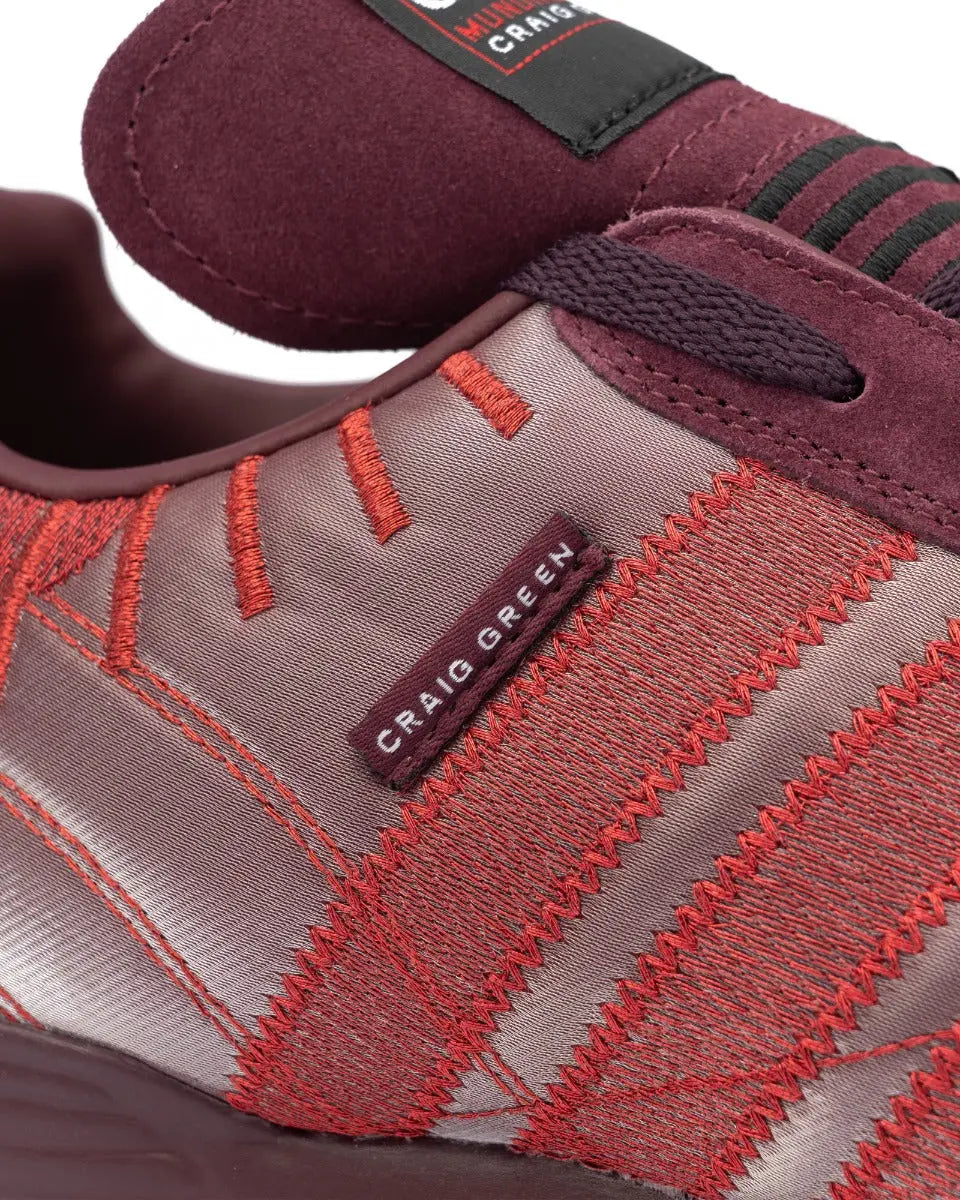 Craig Green x Adidas Kontuur IV maroon sneakers Craig Green