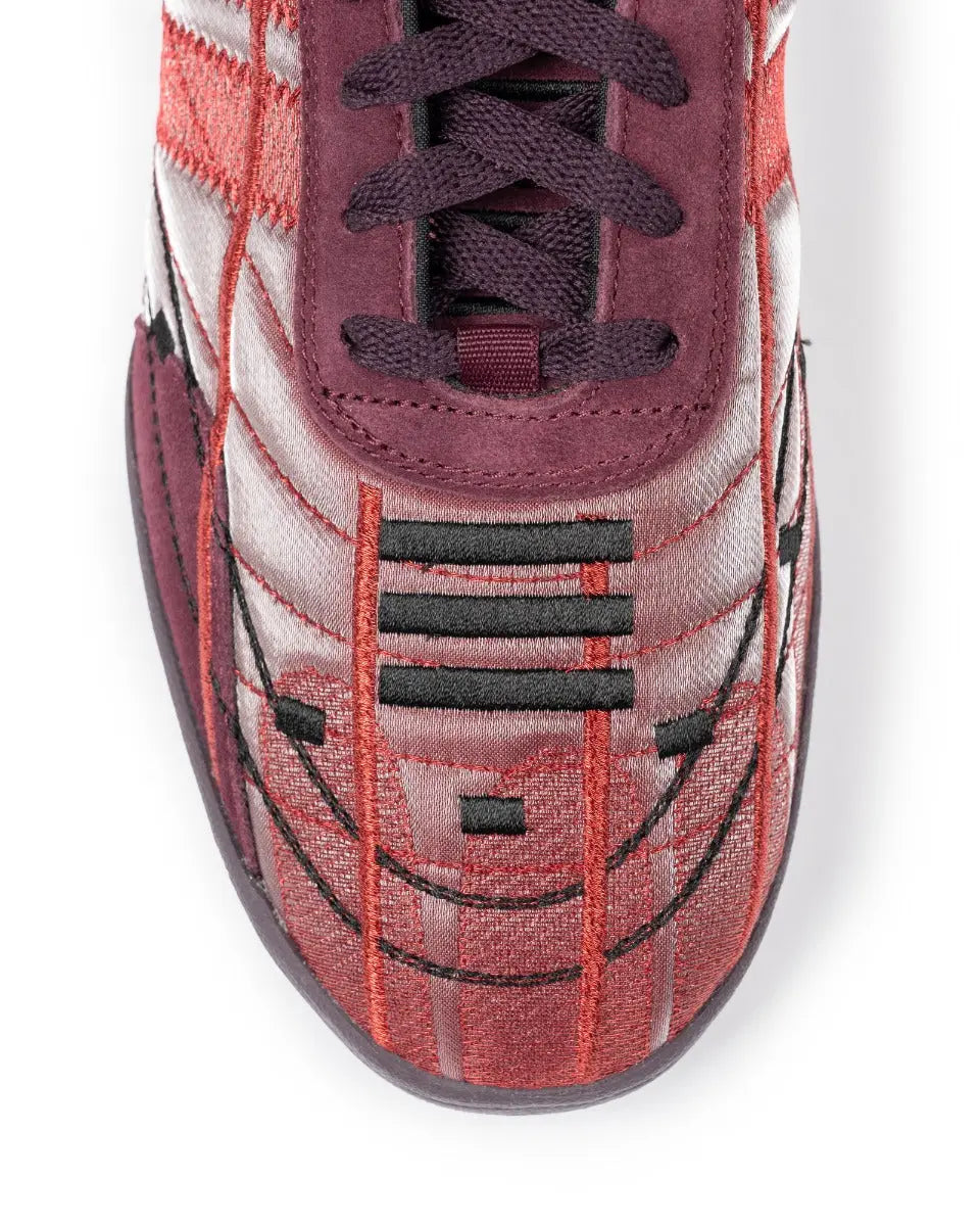 Craig Green x Adidas Kontuur IV maroon sneakers