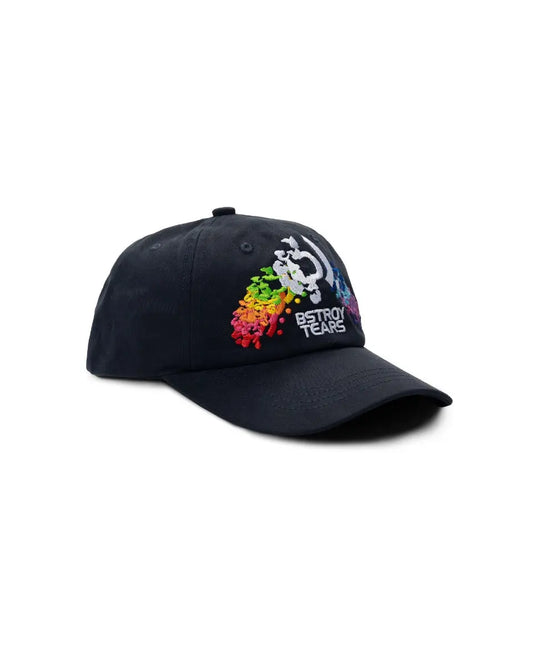 Denim Tears x Bstroy Rainbow Wreath navy hat Denim Tears