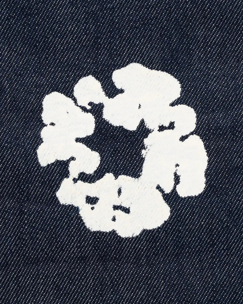 Denim Tears x Levi's wreath-print selvedge jeans