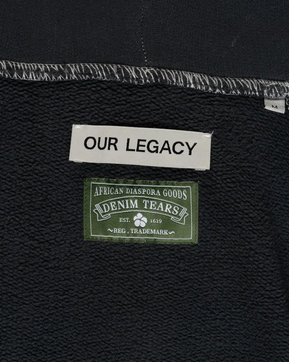 Denim Tears x Our Legacy "Tupac Tears Legacy" 2 Die 4 black hoodie