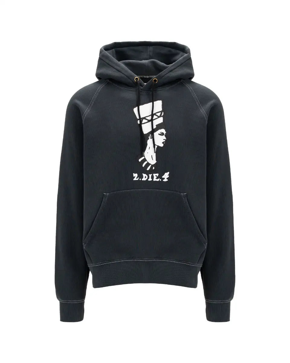 Denim Tears x Our Legacy "Tupac Tears Legacy" 2 Die 4 black hoodie Denim Tears