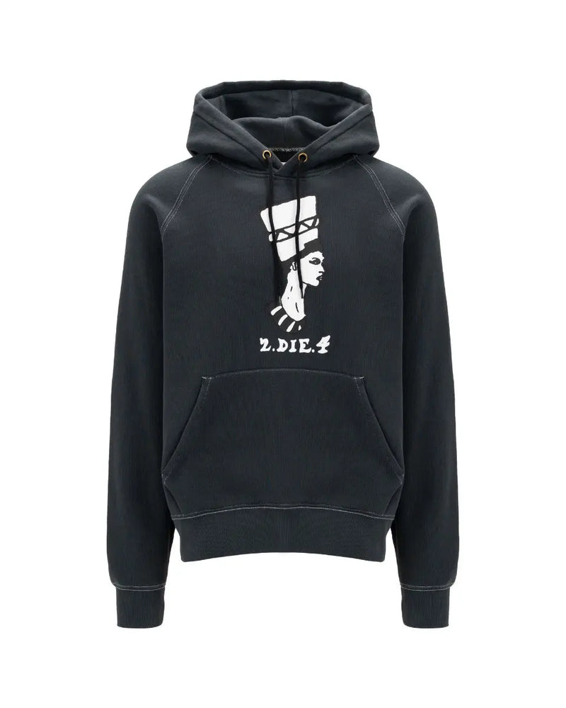 Denim Tears x Our Legacy "Tupac Tears Legacy" 2 Die 4 black hoodie thumbnail