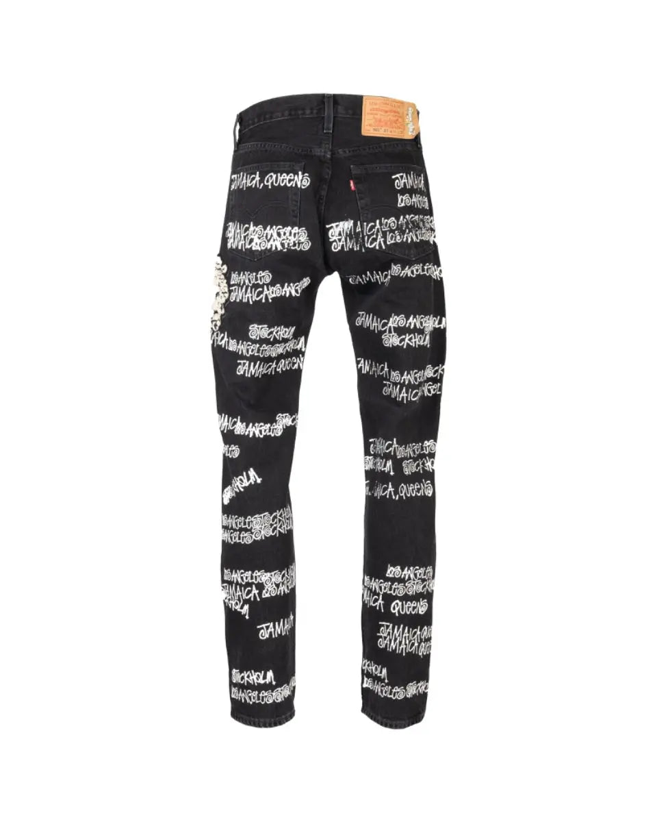 Denim Tears x Stüssy x Our Legacy T.T.L. Levi's 501 jeans