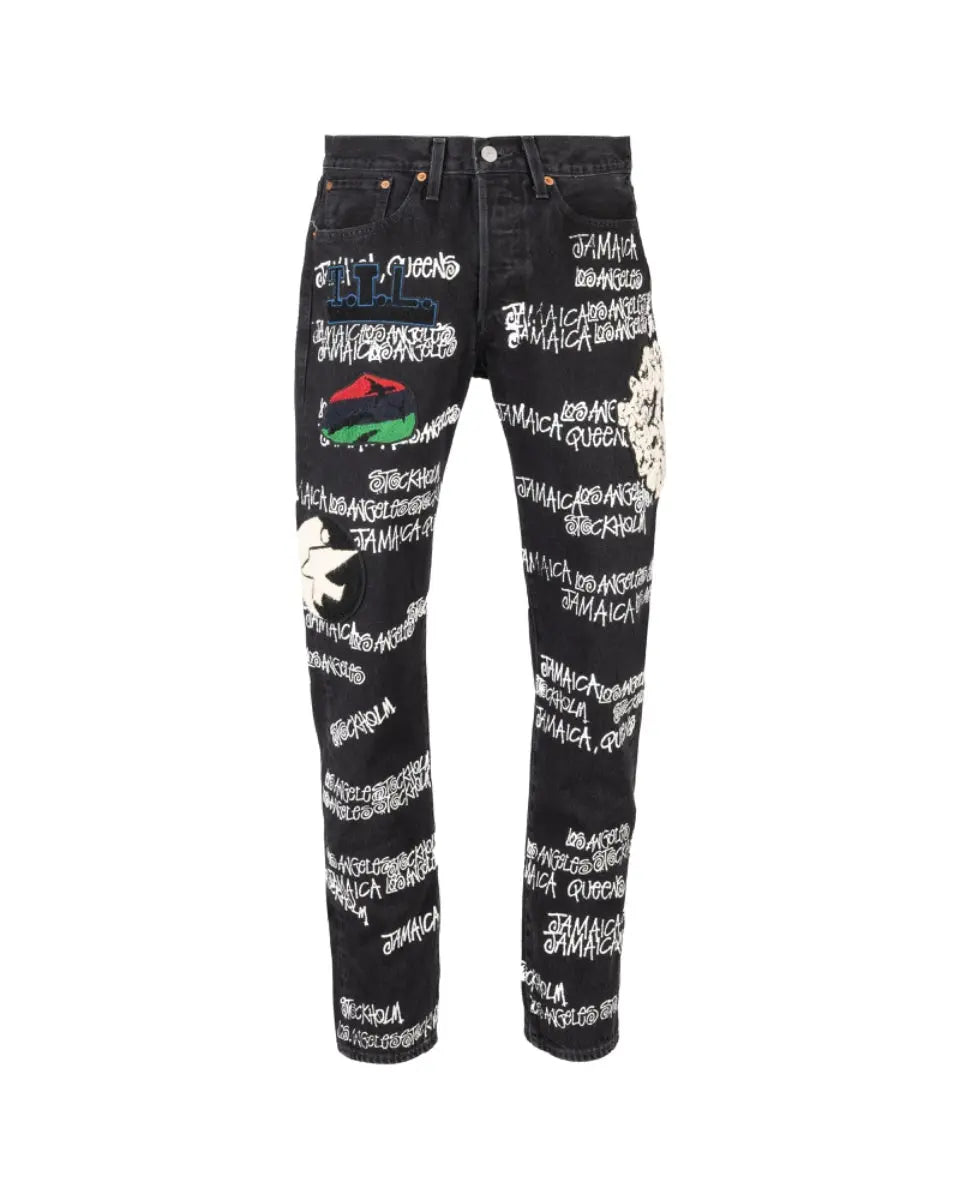 Denim Tears x Stüssy x Our Legacy T.T.L. Levi's 501 jeans
