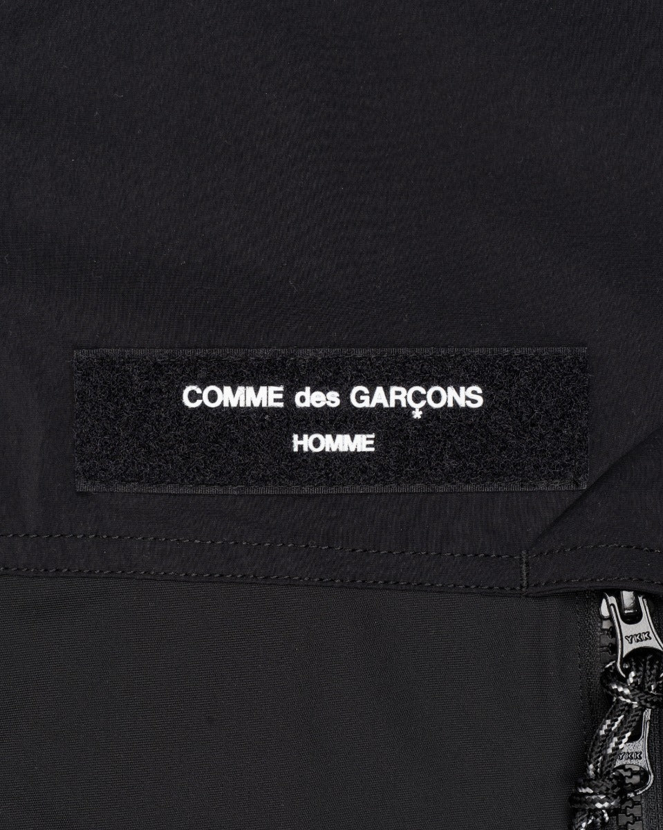 COMME des GARÇONS Homme Oxford paneled zip track jacket