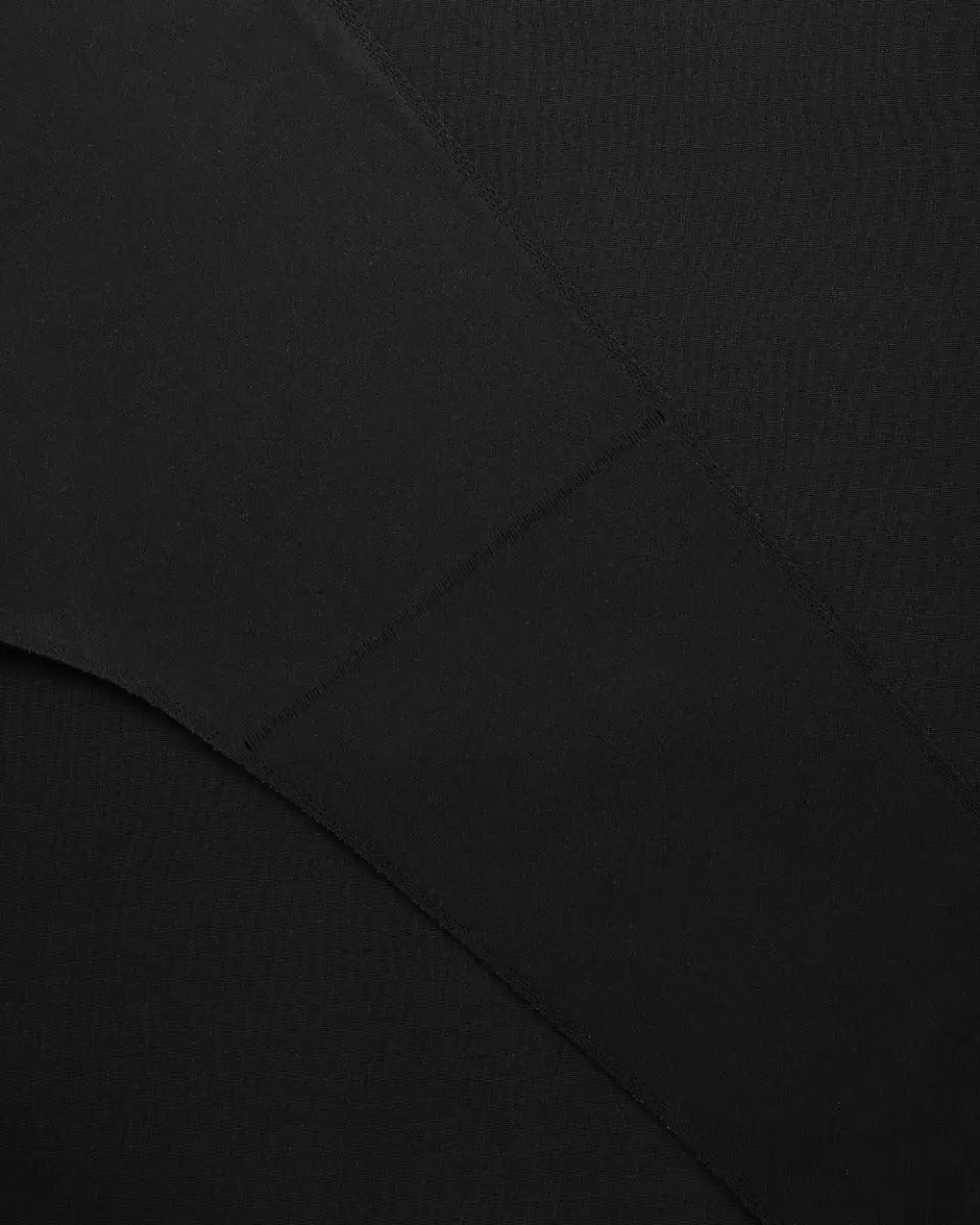 Issey Miyake me loose-neck flat black blouse