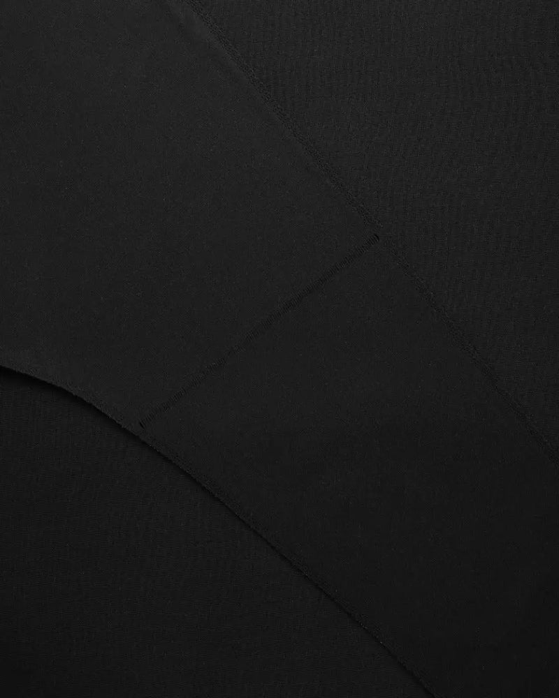 Issey Miyake me loose-neck flat black blouse thumbnail