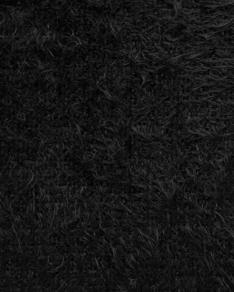 Celine black furry sweater thumbnail