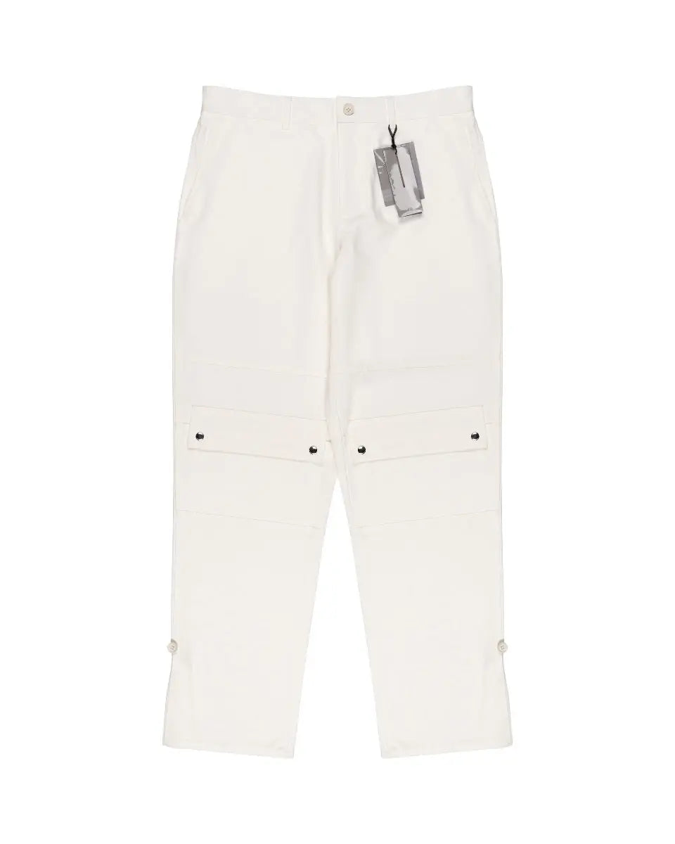 Dior Blanc knee pocket cargo pants