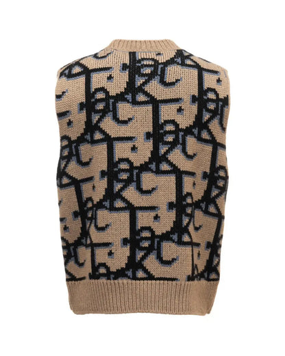 Dior x Cactus Jack (Travis Scott) brown sweater vest Dior