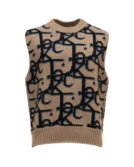 Dior x Cactus Jack (Travis Scott) brown sweater vest Dior
