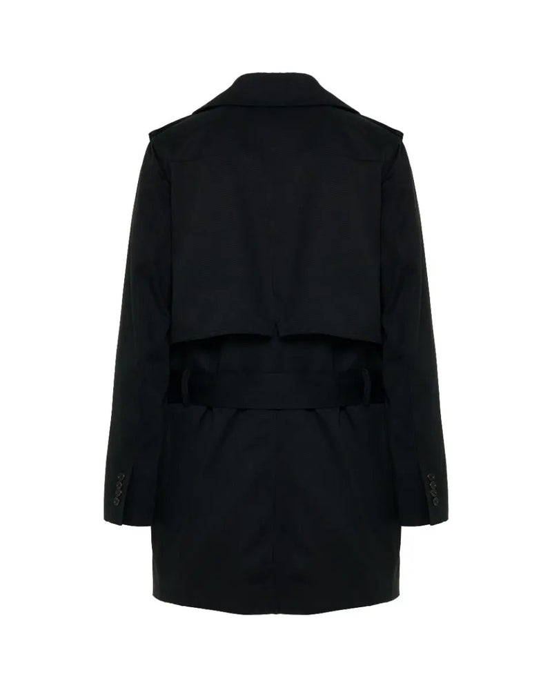 Dior Homme black trench coat thumbnail