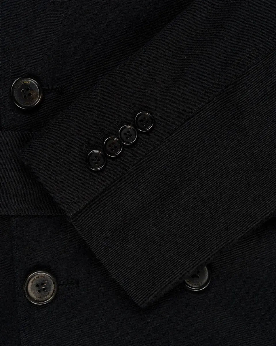 Dior Homme black trench coat