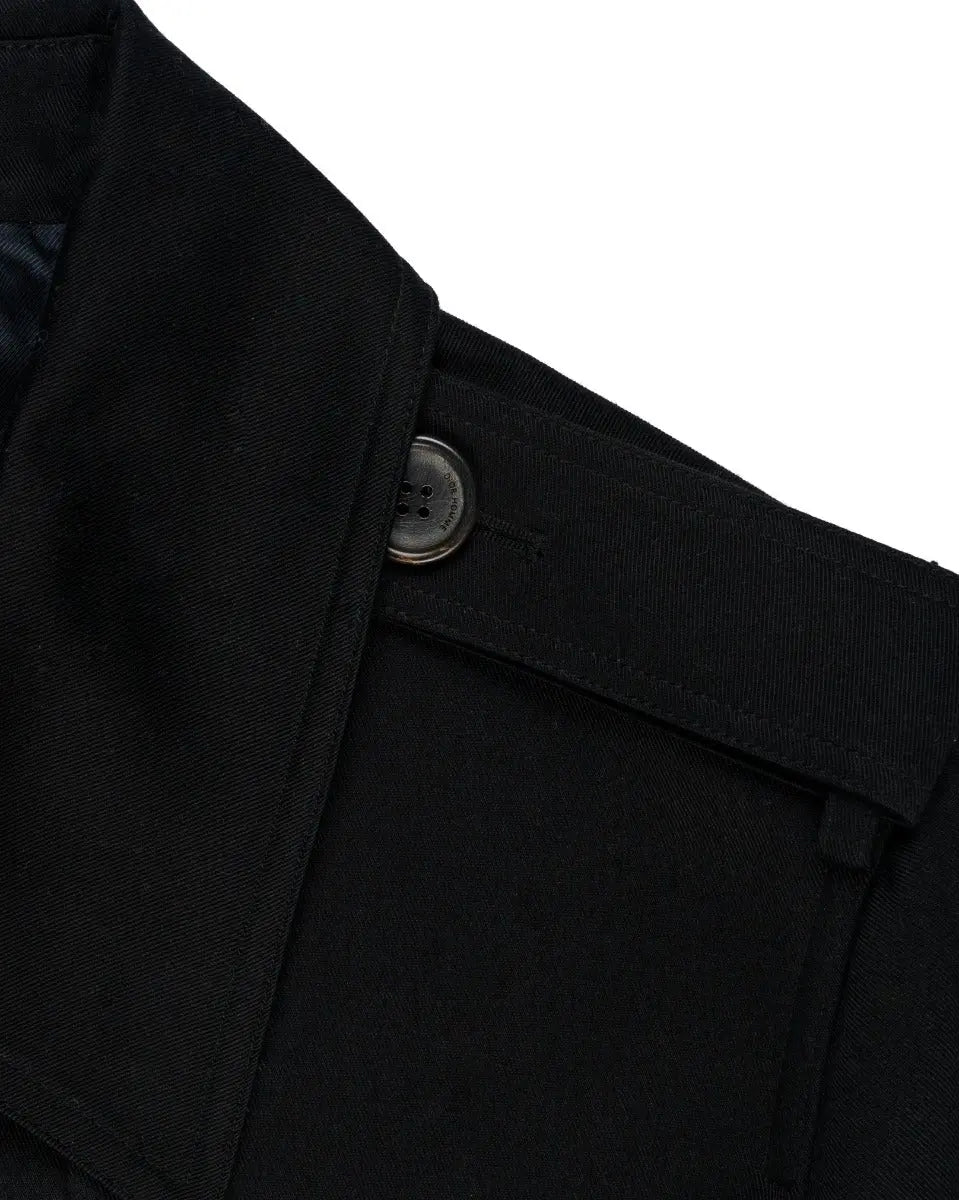 Dior Homme black trench coat