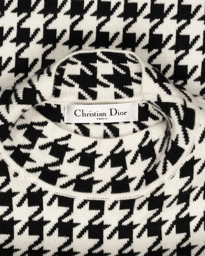 Christian Dior Houndstooth jacquard mini dress Dior