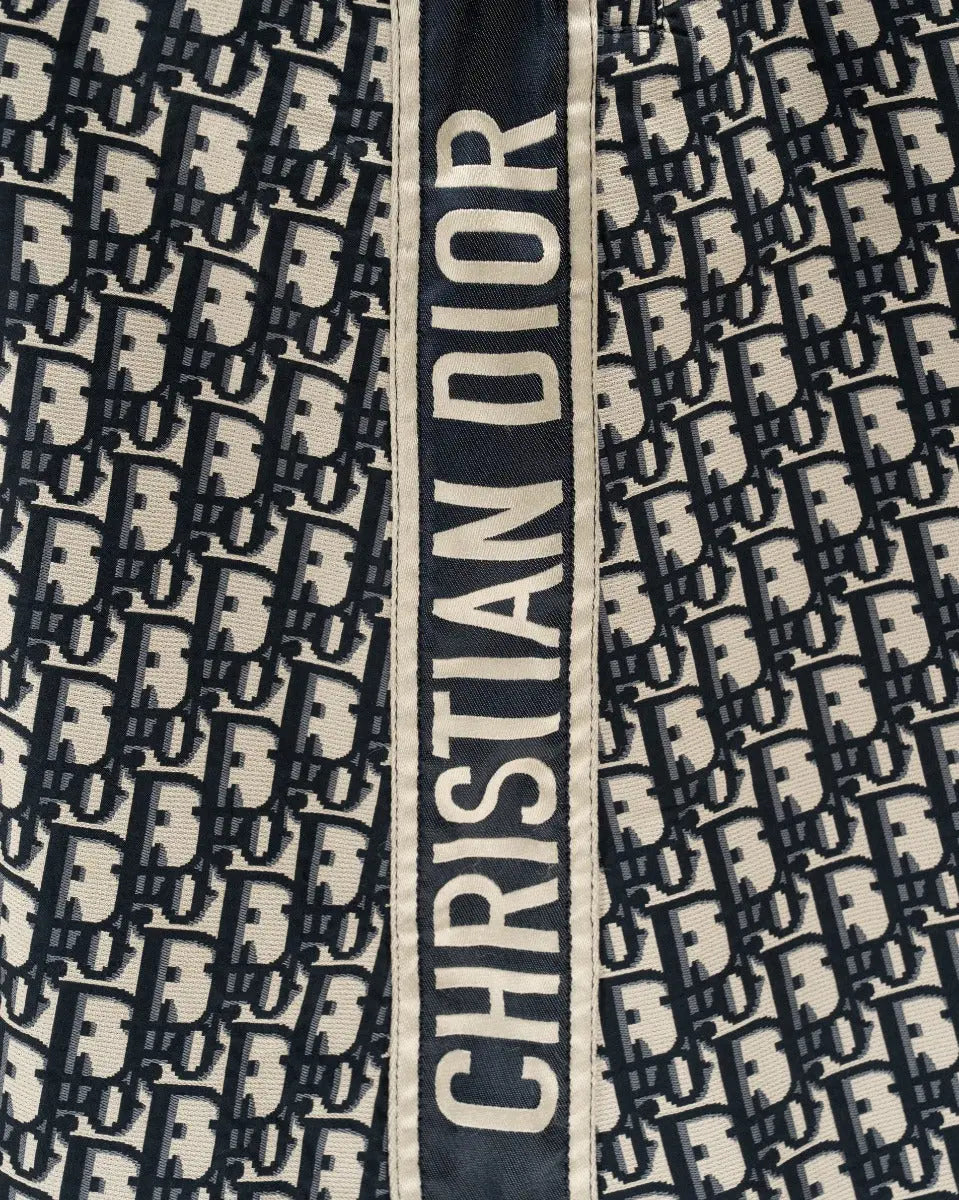Dior Oblique monogram technical maxi skirt