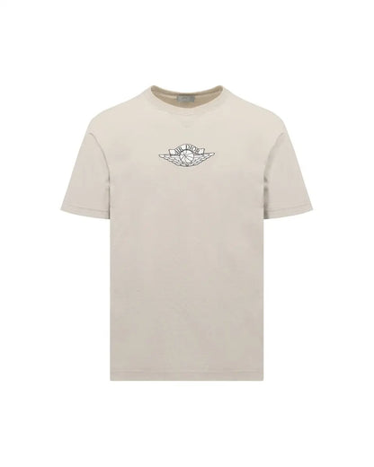 Dior x Air Jordan chest logo embroidery t-shirt Dior