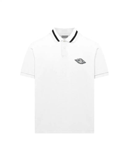 Dior x Air Jordan logo polo neck t-shirt Dior