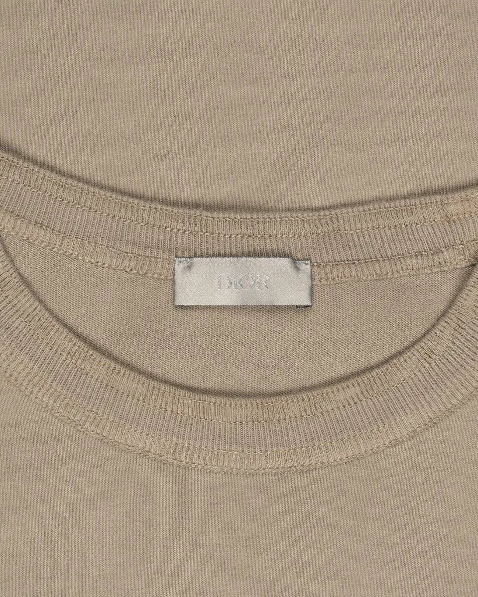Dior x Stone Island oversized compass logo dust t-shirt