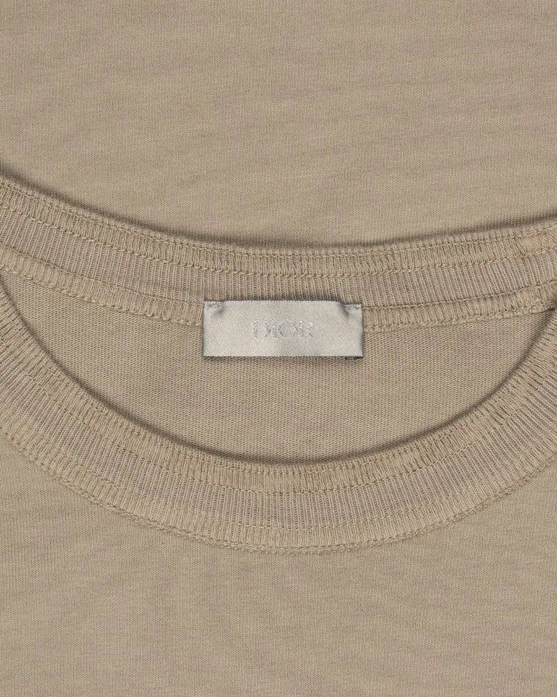 Dior x Stone Island oversized compass logo dust t-shirt thumbnail
