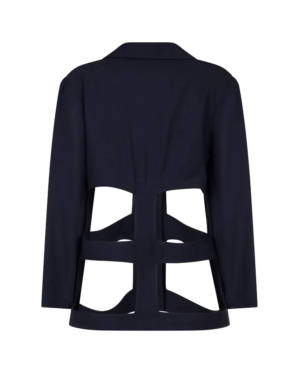 Dirk Van Saene cut-out panels blazer jacket