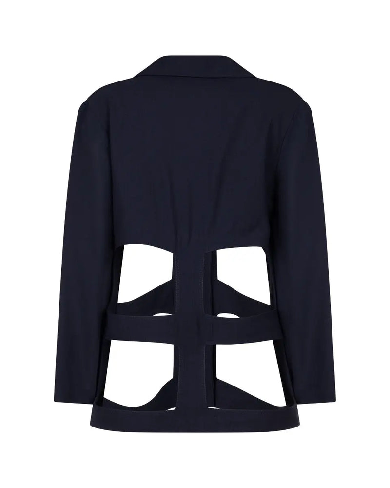 Dirk Van Saene cut-out panels blazer jacket thumbnail