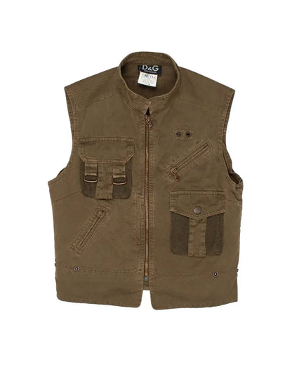 Dolce&Gabbana military utility vest jacket Dolce&Gabbana